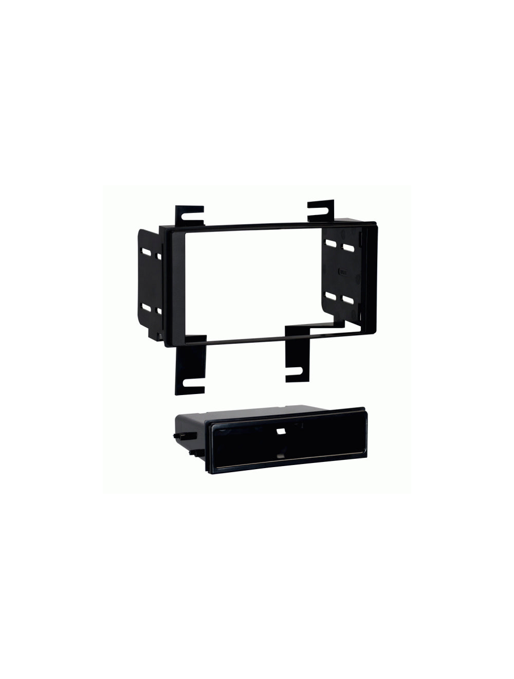 Metra 99-7616 Single/Double DIN Installation Kit for Select 2012-Up Nissan Rogue Vehicles