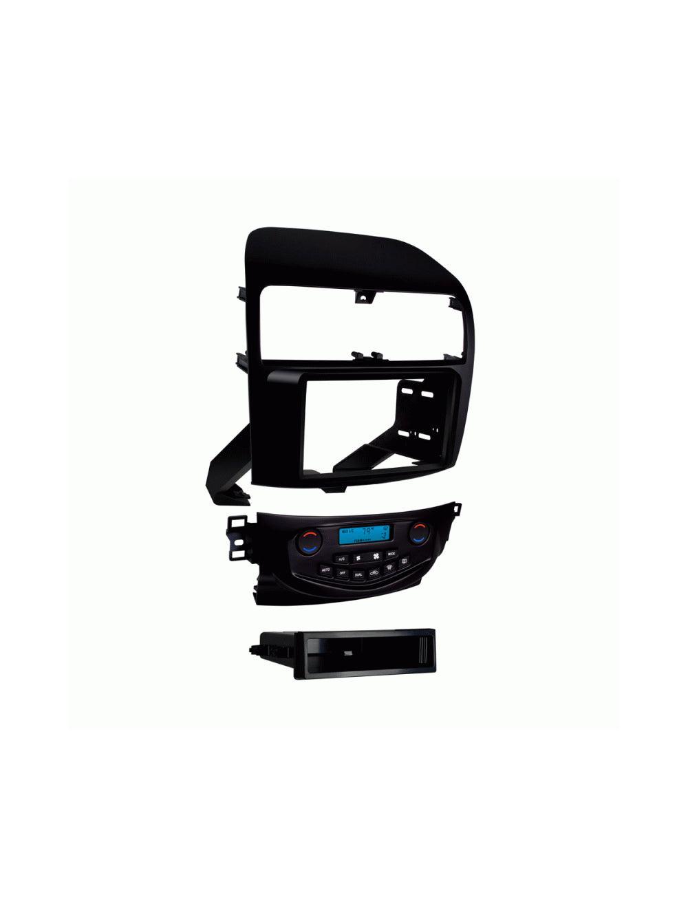 Metra 99-7809B Double/Single DIN Dash Kit for 2004-2008 Acura TSX without Navigation Matte Black