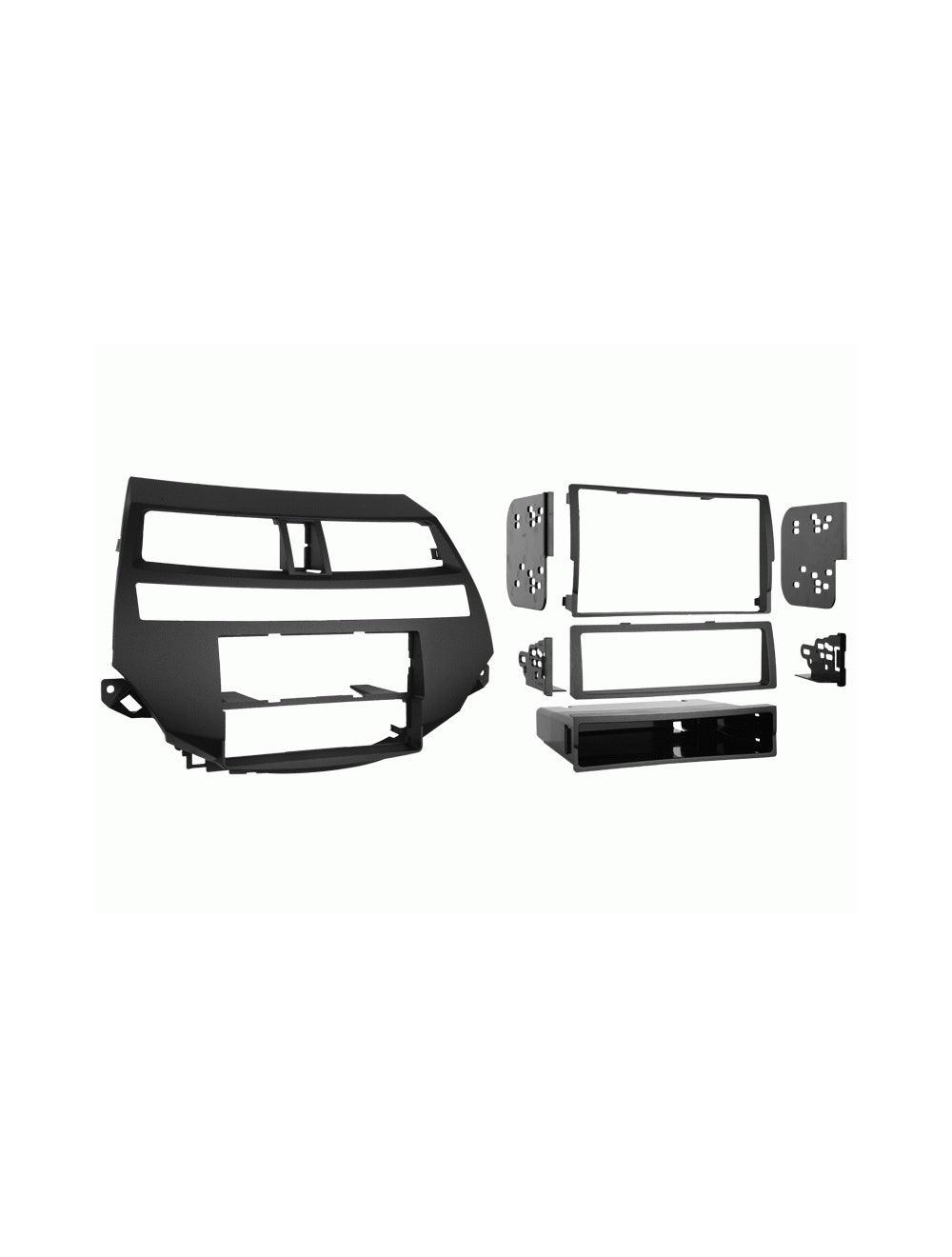 Metra 99-7875 Single/Double DIN Installation Kit for 2008-2012 Honda Accord Vehicles with Dual-Zone Climate Controls