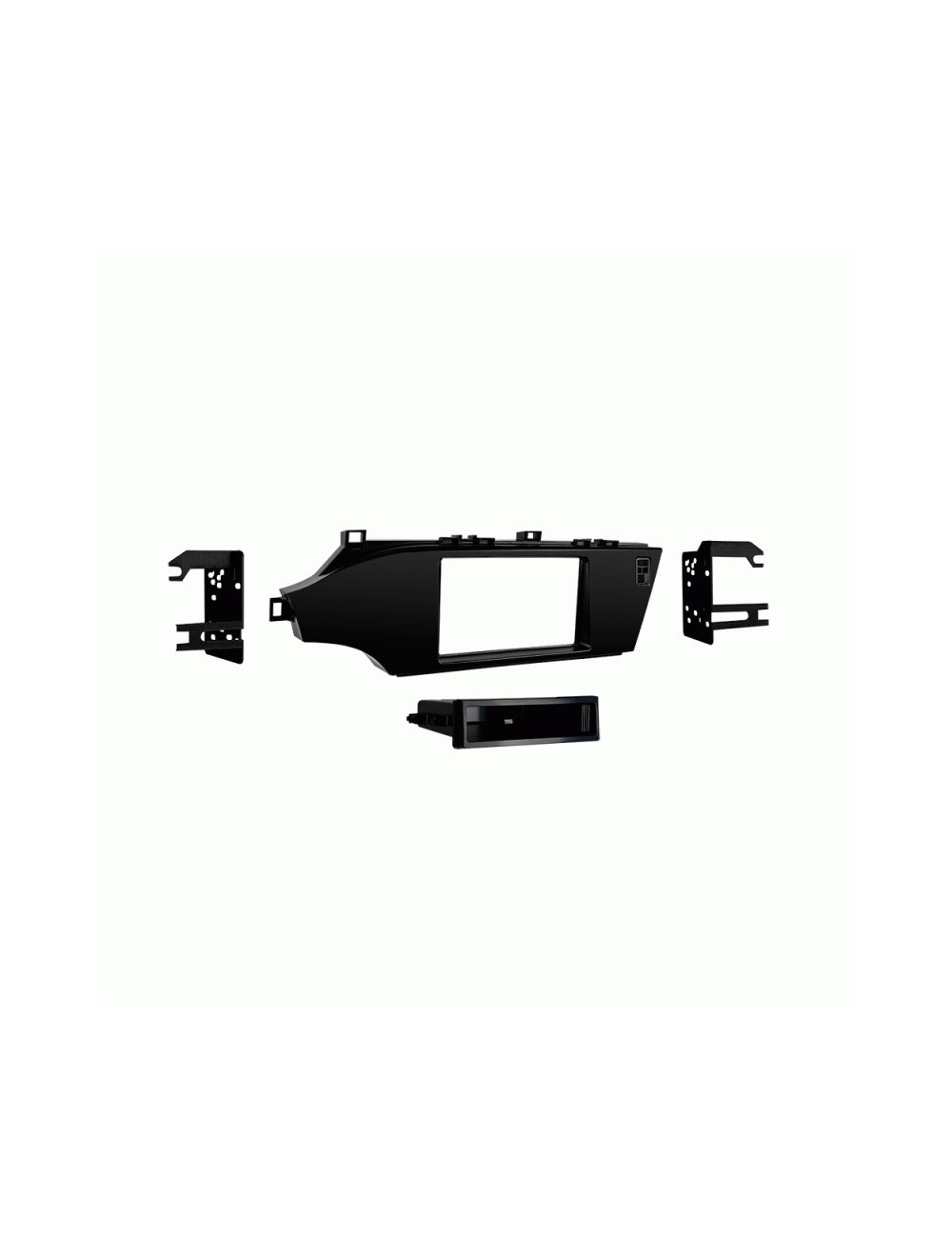 Metra 99-8244HG Single DIN Dash Kit for 2013-Up Toyota Avalon Black
