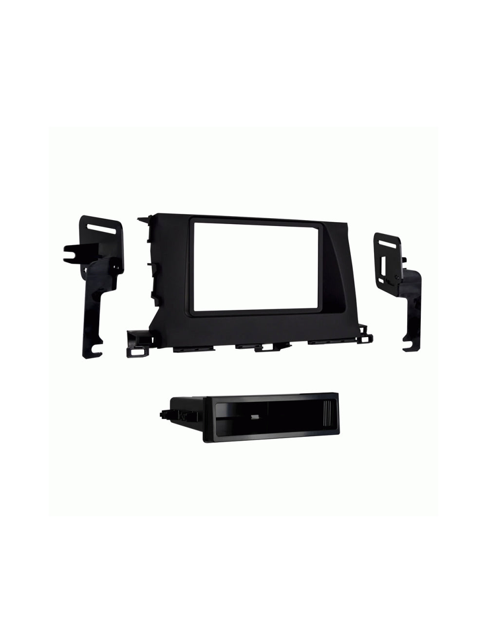 Metra 99-8248B Single or Double DIN Dash Kit for Select 2014-Up Toyota Highlander Vehicles