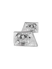 Anzo ANZ111037 Crystal Chrome Headlights for Ford 1998 - 2000 Ranger