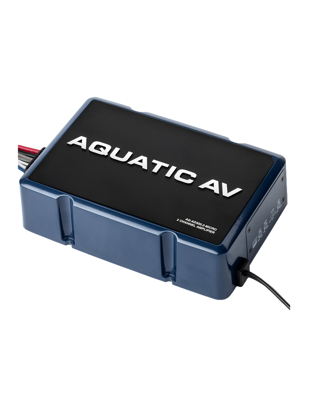 Aquatic AV AQ-AD300.2-MICRO  2 Channel Harley Amplifier (AQAD3002MICRO)