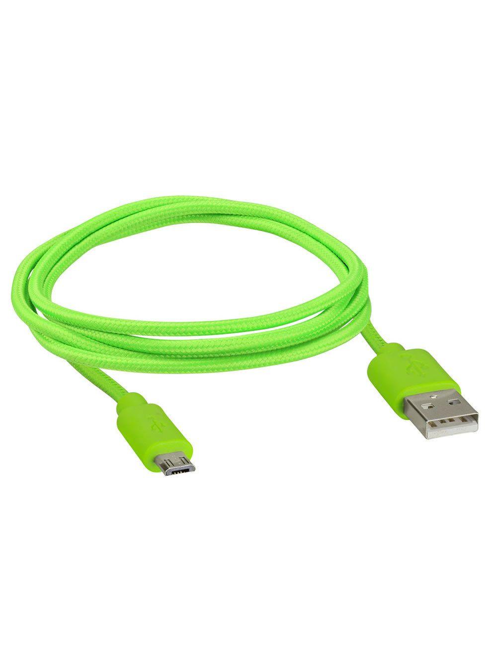 Axxess AX-MICROB-GN Replacement Micro B Cable - Green - 3 feet (AXMICROBGN)