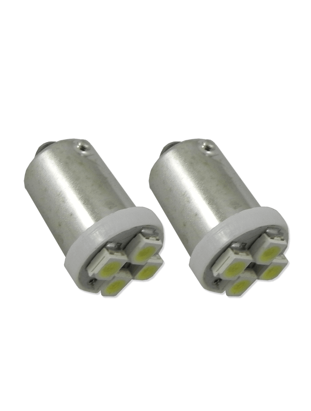 Luminous BA9S-4LED1210-BL 4 LED 1210, 3528 Base - Blue (Pair)