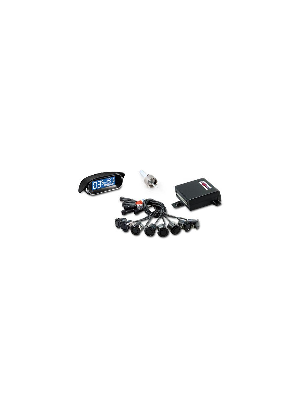 CrimeStopper CA-5020 Front and Rear Parking Assist System with Dash Mounted LED Display (CA5020)