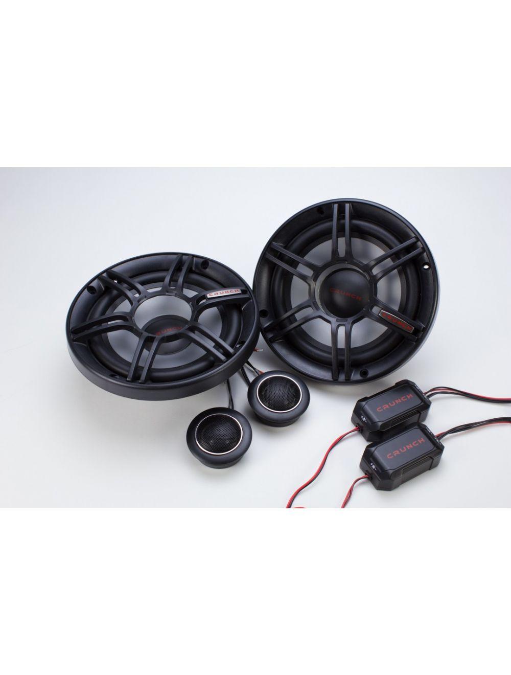 Crunch CS65C 6.5" 300w 2-way Component CS Speaker System