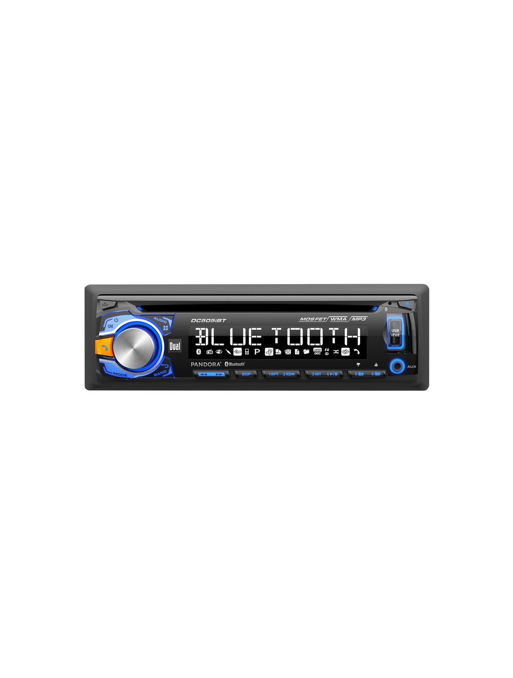 Dual Audio Video DC505IBT CD Receiver with Bluetooth