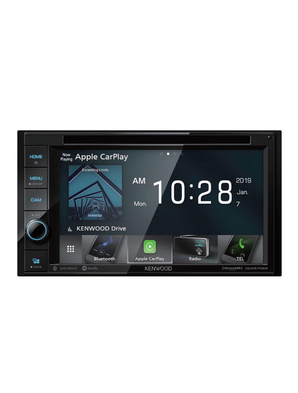 Kenwood DDX5706S 6.2" Apple CarPlay Multimedia DVD Receiver