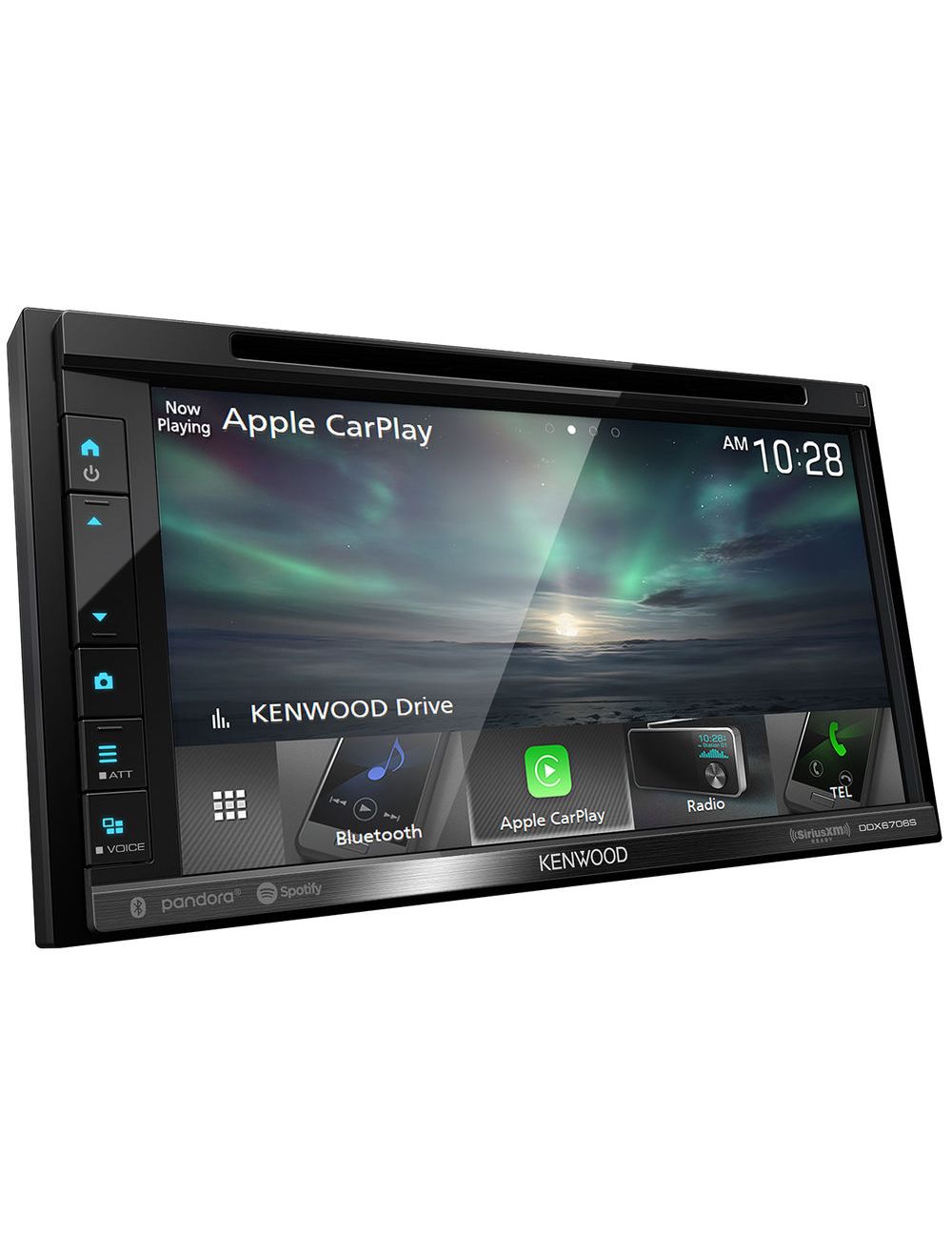 Kenwood DDX6706S 6.8" DVD Receiver with Android Auto and Apple CarPlay