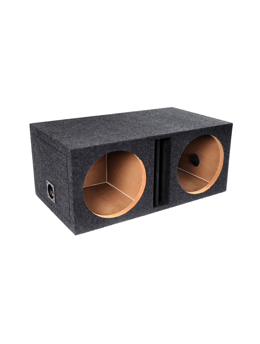 Atrend E10DV10"DualBassBoxVentedEmptyEnclosurewith DividedChambers