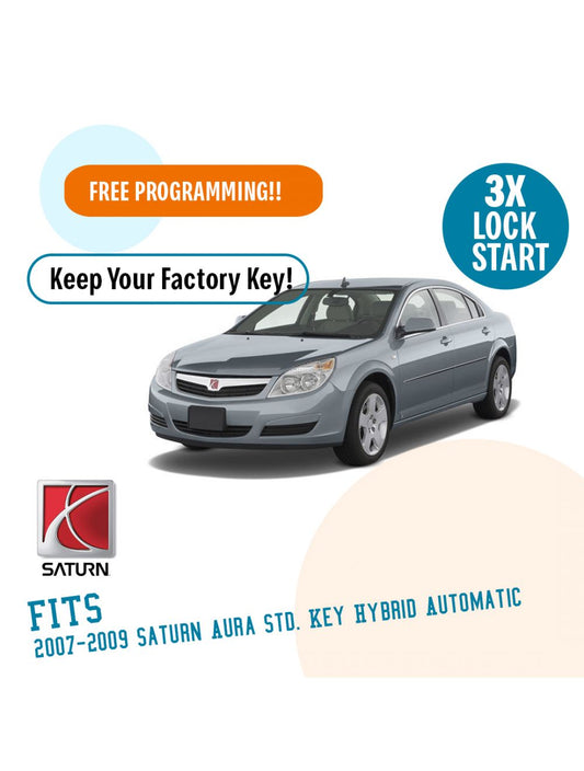 Car Remote Start System for 2007-2009 Saturn Aura Std. Key Hybrid Automatic