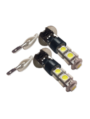 Luminous FOG-H3-9SMD5050 18 SMD LED 5050, H3 Base (Pair)