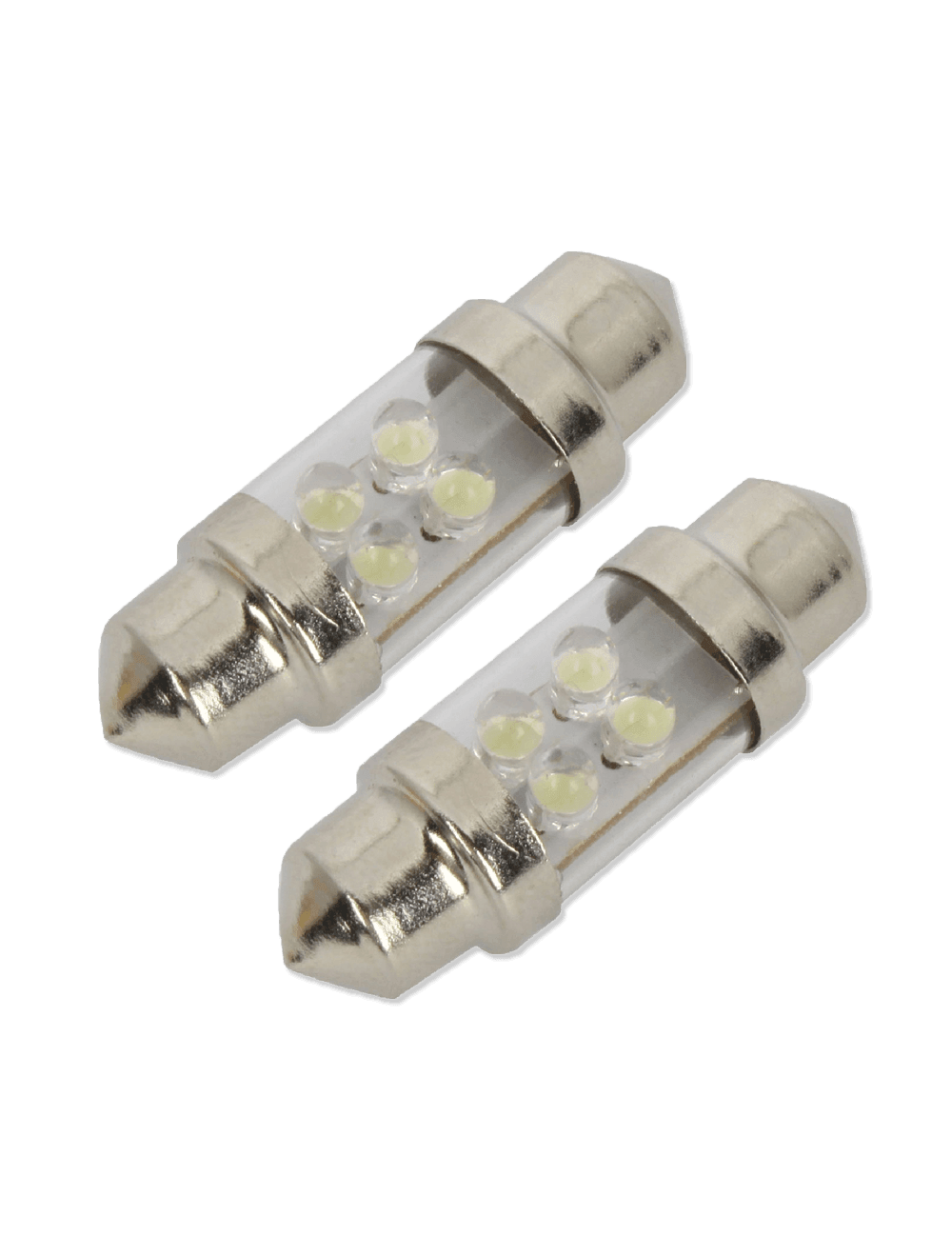 Luminous FT31MM-4LED-WH 4 LED 31mm Festoon - White (Pair)