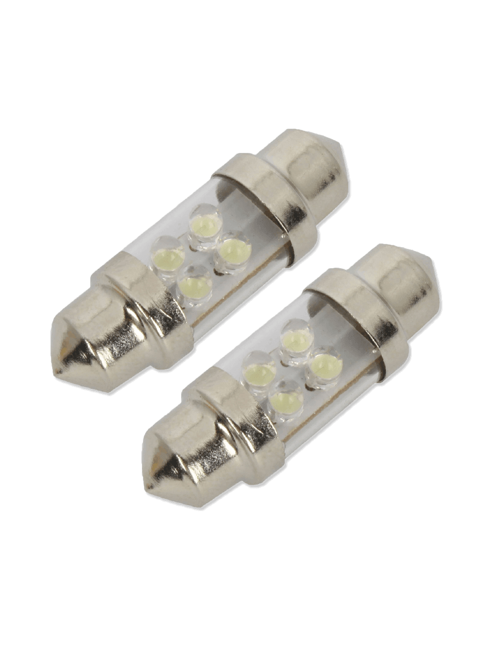 Luminous FT36MM-4LED-WH 4 LED 36mm Festoon - White (Pair)