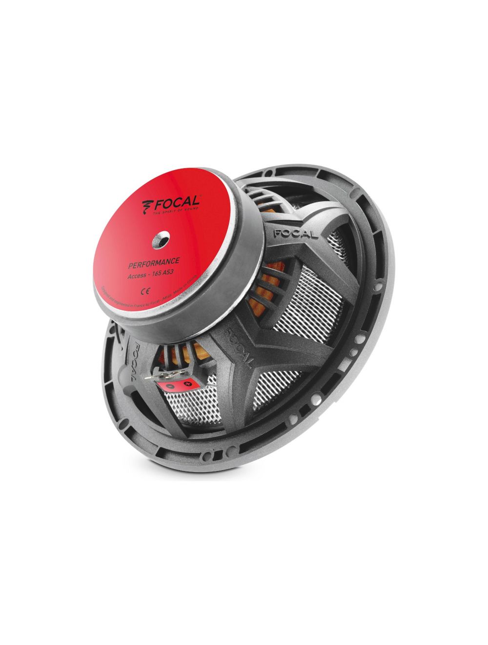 Focal 165 AS 3 6.5 3-way component kit, RMS: 80W - MAX: 160W