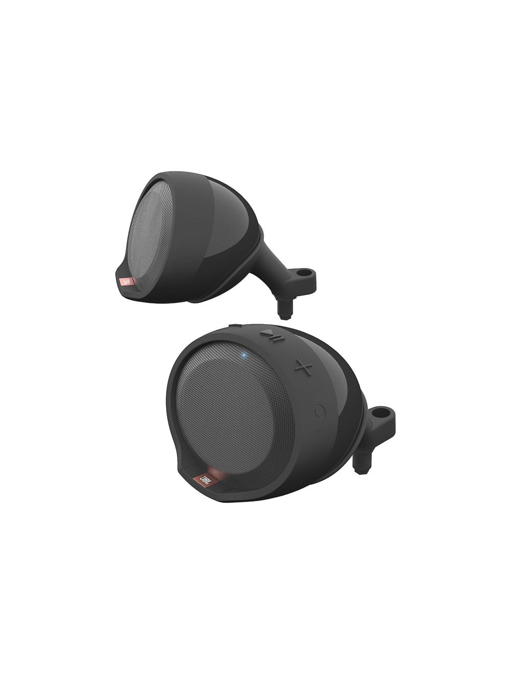 JBL Cruise Handlebar-mount Bluetooth speaker pods for motorcycles and scooters (Black)