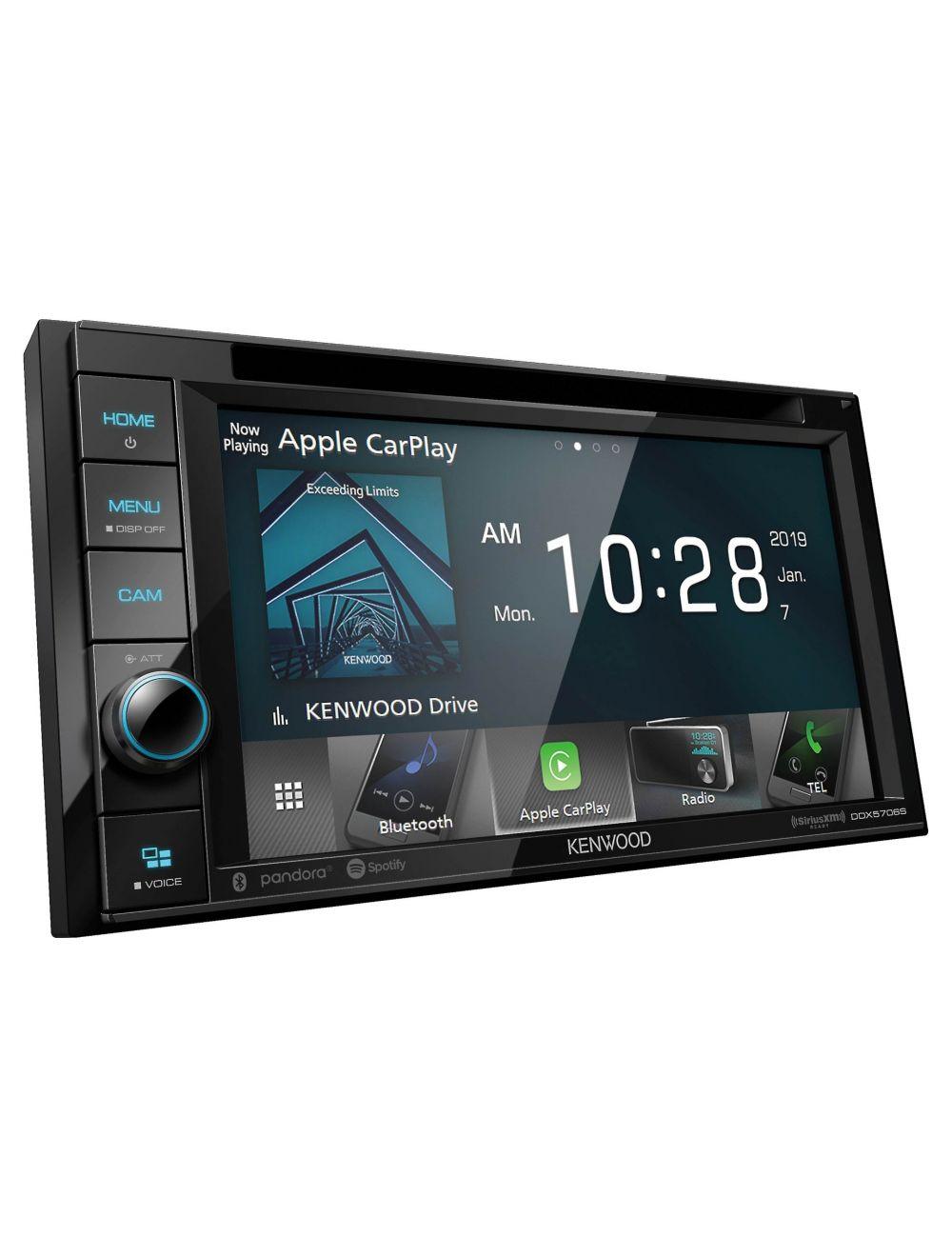 Kenwood DDX5706S 6.2" Apple CarPlay Multimedia DVD Receiver