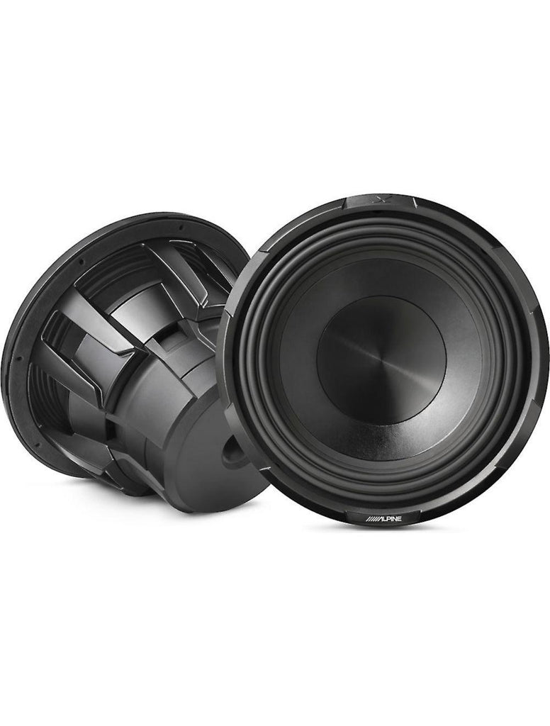 Alpine X-W12D4 X-Series 12 subwoofer with dual 4-ohm voice coils