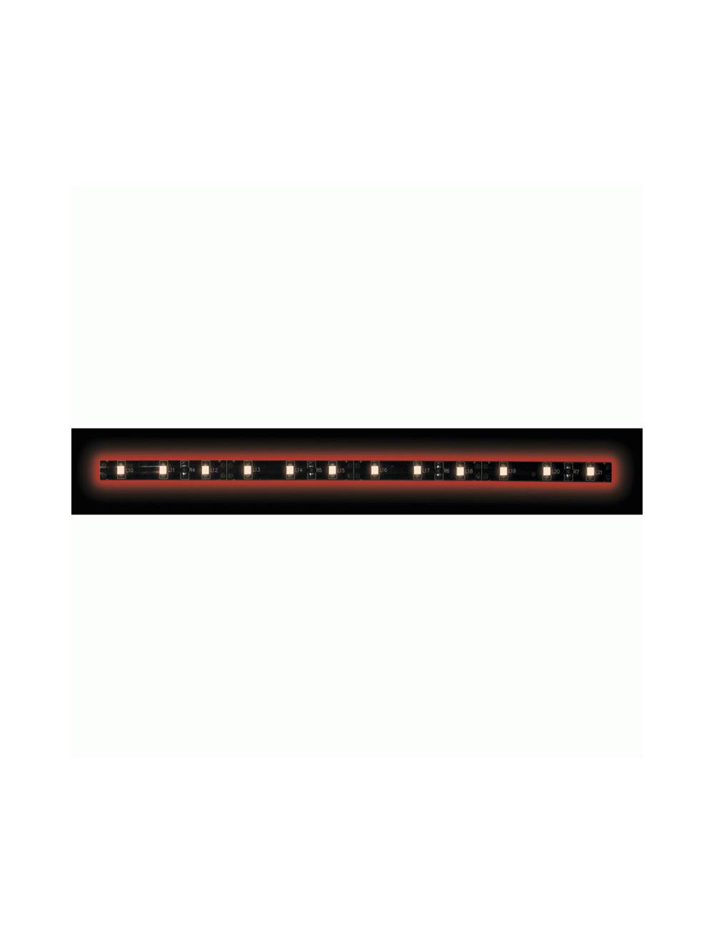 Heise H-R335 BLK 3M Led Strip Red 3528 Black Base Retail PK