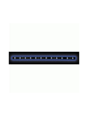 Heise HE-B335-BLK 3M LED Strip Light Black Base Blue 3528 Bulk