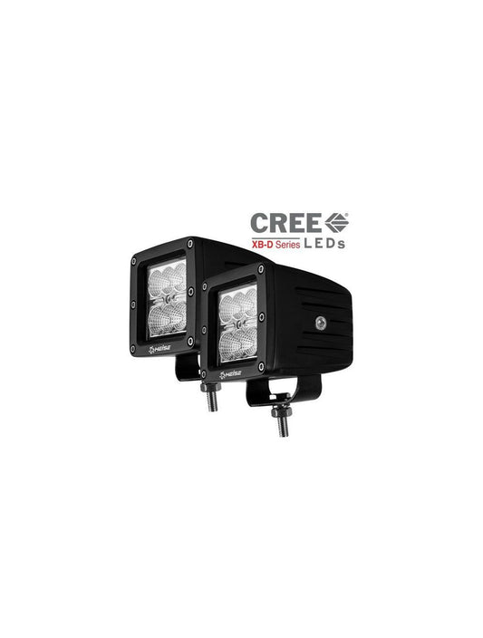 Heise HE-CL32PK 3 Inch 6 LED Cube 2 Light Kit