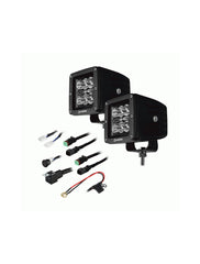 Heise HE-CL3S2PK 3 Inch 6 Led Cube Spot Light Kit - Pair