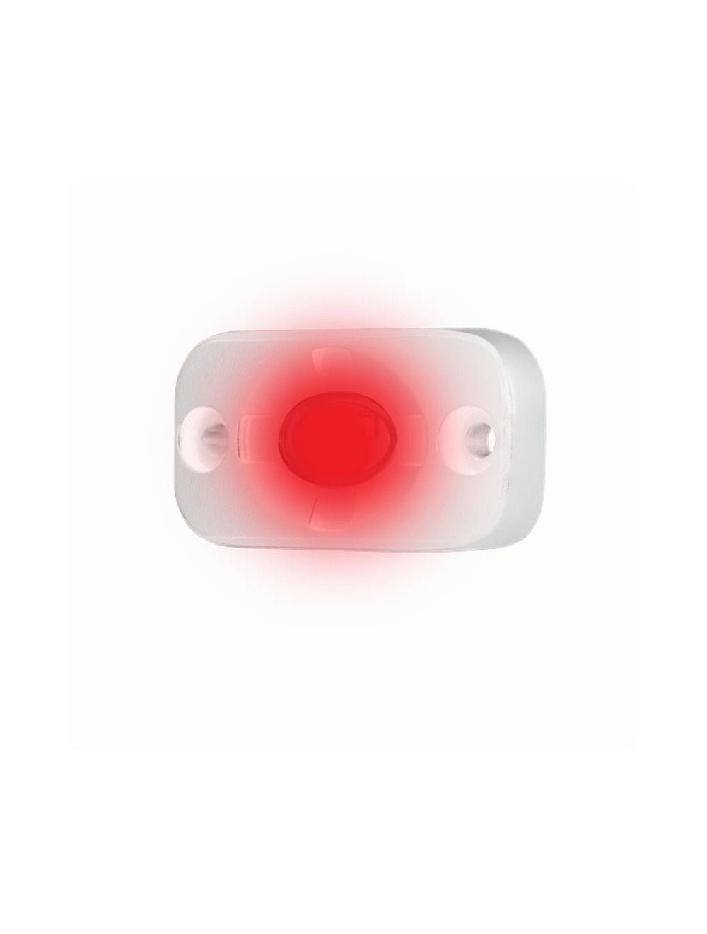 Heise HE-ML1R 1.5In X 3In Marine Auxiliary Lighting Pod - Red