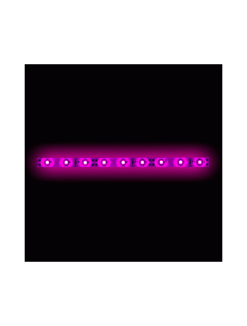 Heise HE-PK135 1M LED Strip Light Pink 3528 Bulk