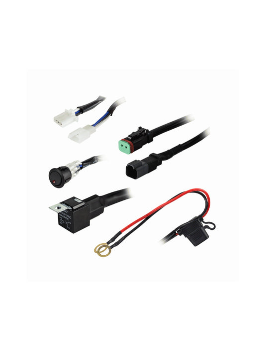 Heise - 1 Lamp Dt Wiring Harness and Switch Kit (HE-SLWH1)