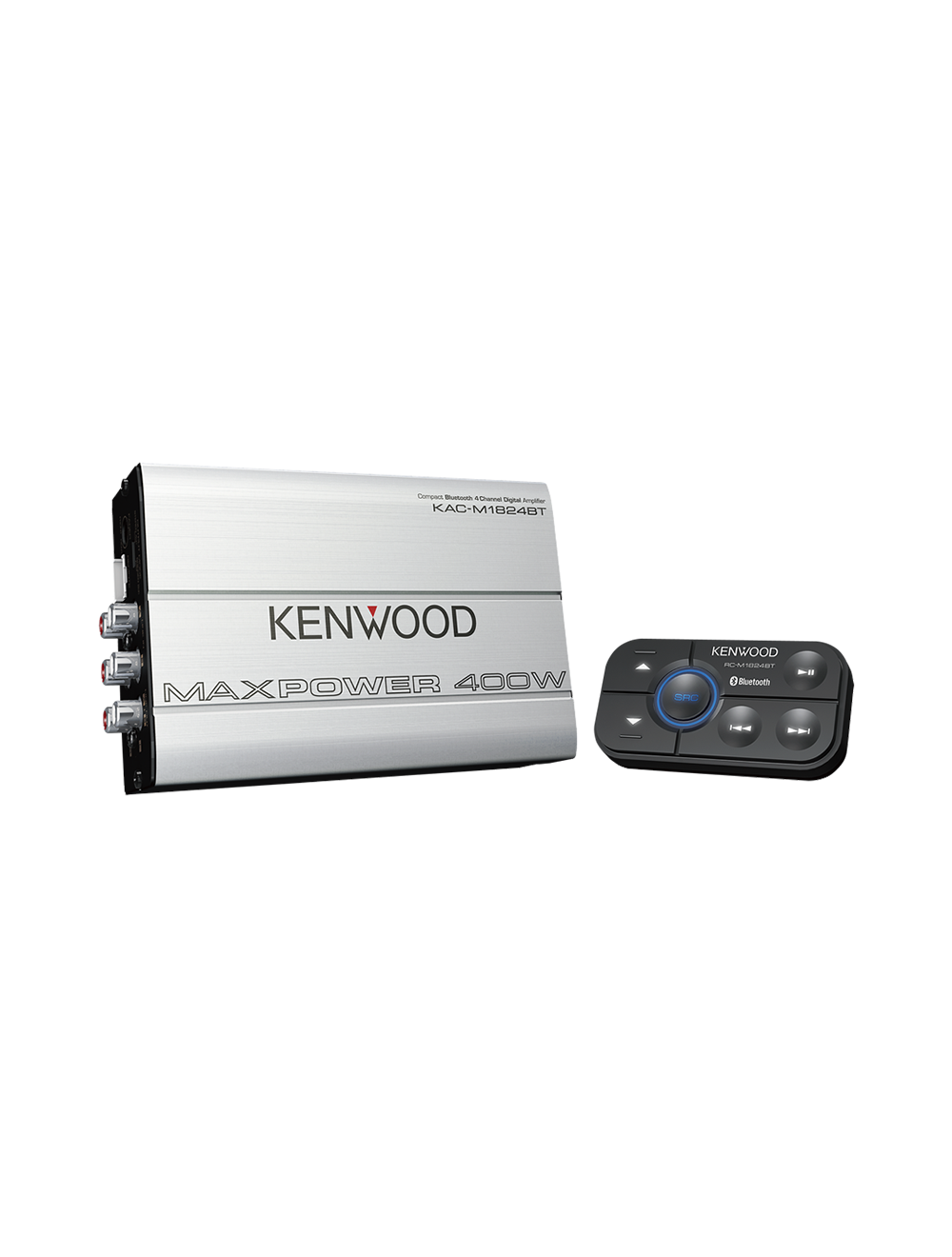Kenwood KAC-M1824BT Compact Bluetooth 4 Channel Digital Amplifier