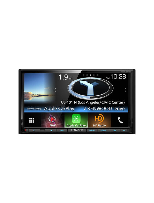Kenwood DNX773S 2-Din AV Multimedia Navigation System With Bluetooth & HD Radio