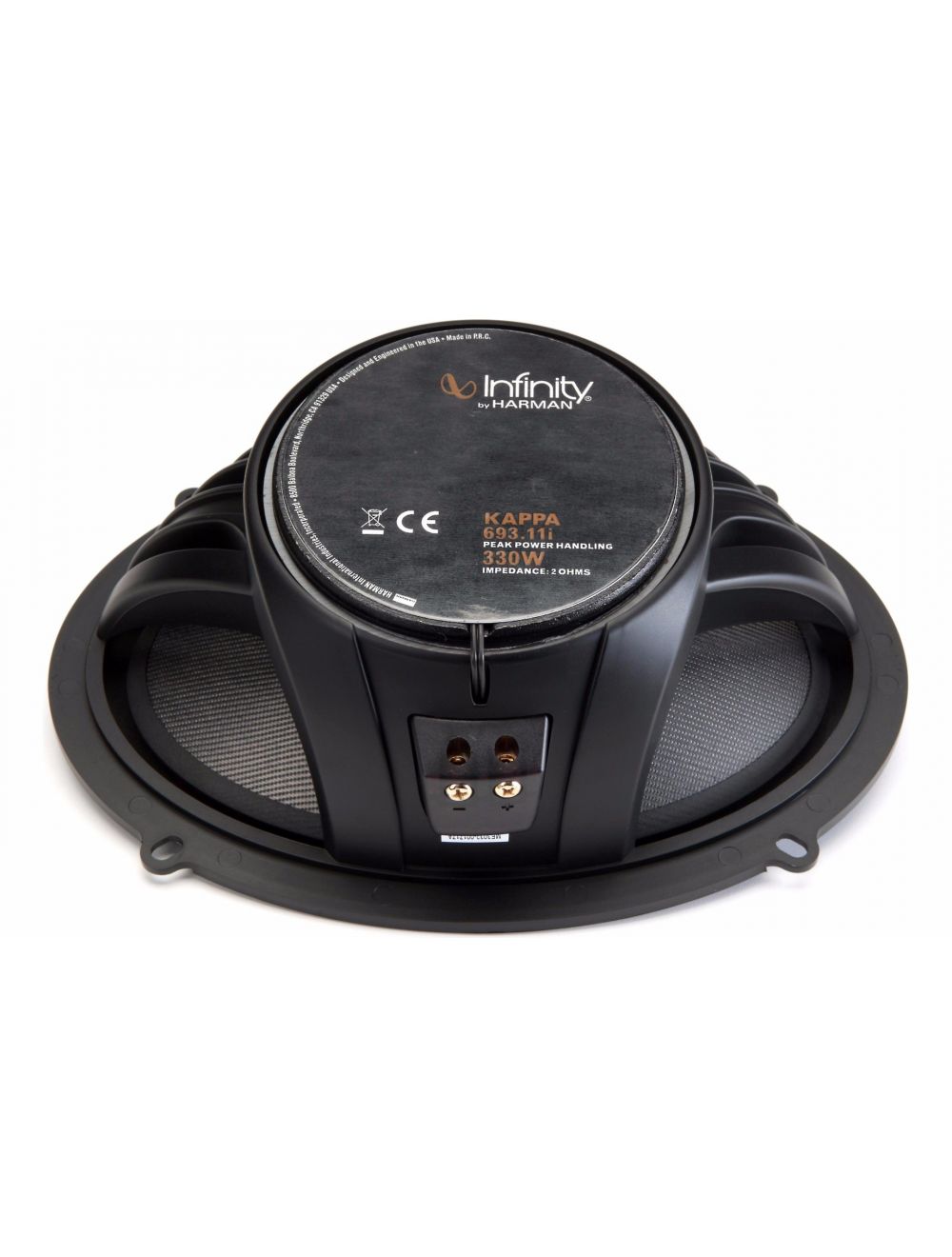 Infinity Kappa 693.11I 220W 6 x 9 Inches 3-Way Kappa Series Coaxial Speakers (Discontinuted)
