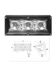 Luminous LUM-7XLB-30WC-F LED Hi-Power Work Bar 7" X Series 30W Rigid Style Casing Flood