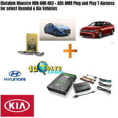 iDatalink Maestro HRN-HRR-HK3 + ADS-MRR Plug and Play T-Harness for select Hyundai & Kia Vehicles