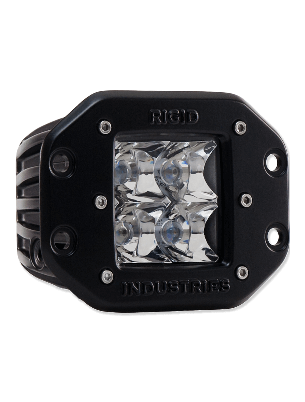 Rigid RIG21122 Flush Mount D-Series Dually Spot Lights - Amber