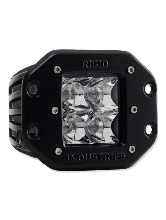 Rigid RIG21122 Flush Mount D-Series Dually Spot Lights - Amber