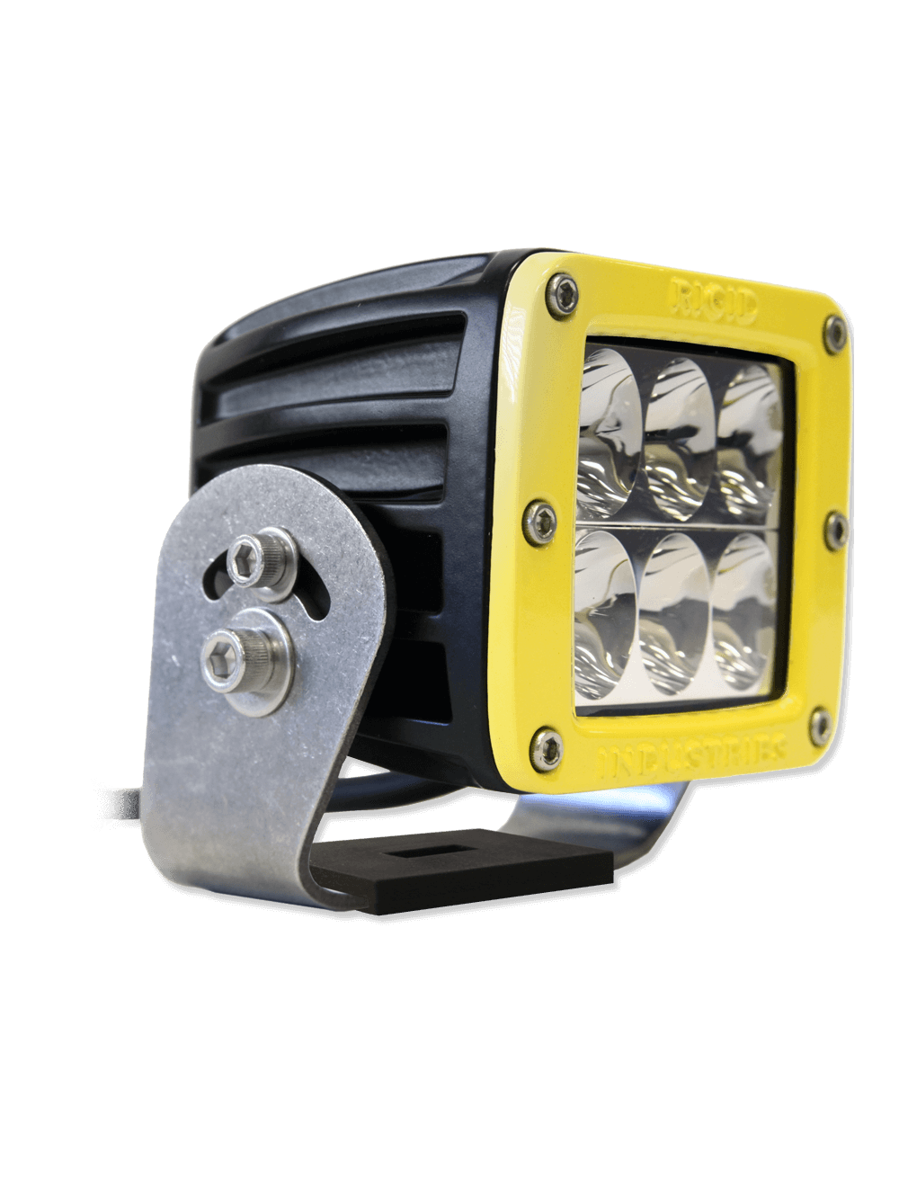 Rigid RIG53131 Yellow Dually HD Series Cube Driving Lights - Clear