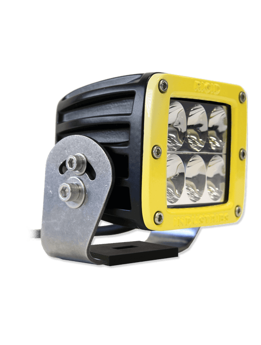 Rigid RIG53132 Yellow Dually HD Series Cube Driving Lights - Amber