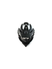 Shark Explore-R Discovery Division Motorcycle Helmet Black / White - HE5910DWHU