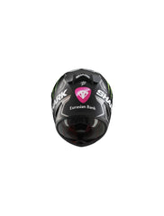 Shark Race-R Pro Jorge Lorenzo Replica Racing Division Motorcycle Helmet - Black / White - HE8646DKWR