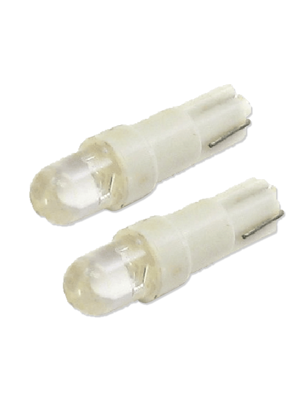 Luminous T10-1W-WH 1 T10 Concave LED - White (Pair)