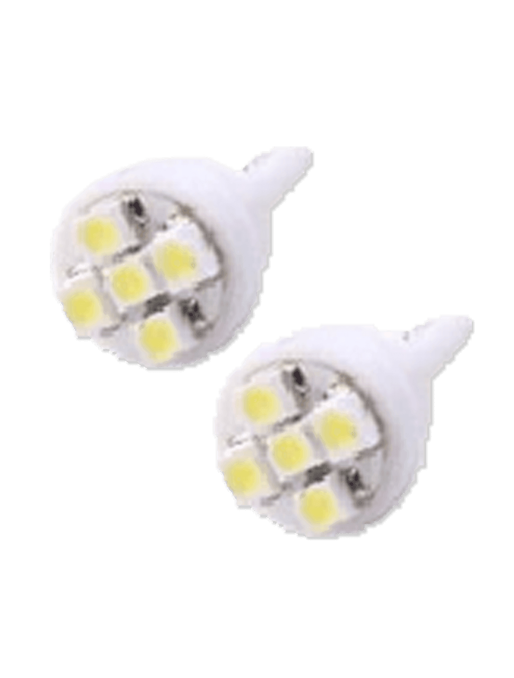 Luminous T10-5SMD3528-BL 5 SMD LED 3528 - Blue (Pair)