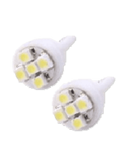 Luminous T10-5SMD3528-BL 5 SMD LED 3528 - Blue (Pair)