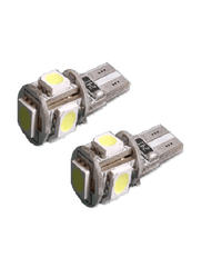 Luminous T10-BU5SMD5050-BL 5 LED Canbus 5050, 3528 Base - Blue (Pair)