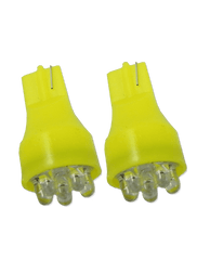 Luminous T13-6LED1210-AM 6 LED 1210, 3528 Base - Amber (Pair)