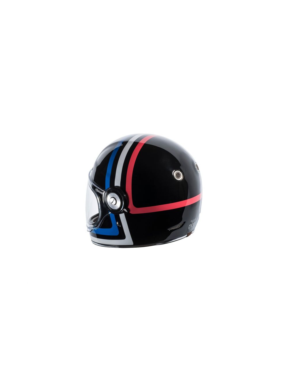 TORC T105AMT22 T-1 Retro Full Face Helmet [Americana Tron Graphic] (Small)