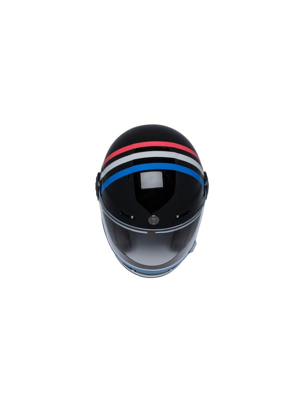 TORC T105AMT26 T-1 Retro Full Face Helmet [Americana Tron Graphic] (XX Large)