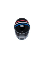 TORC T105AMT24 T-1 Retro Full Face Helmet [Americana Tron Graphic] (Large)