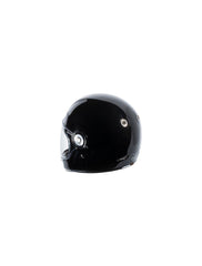 TORC T105:24 T-1 Retro Full Face Helmet [Gross Black Solid] (Large)